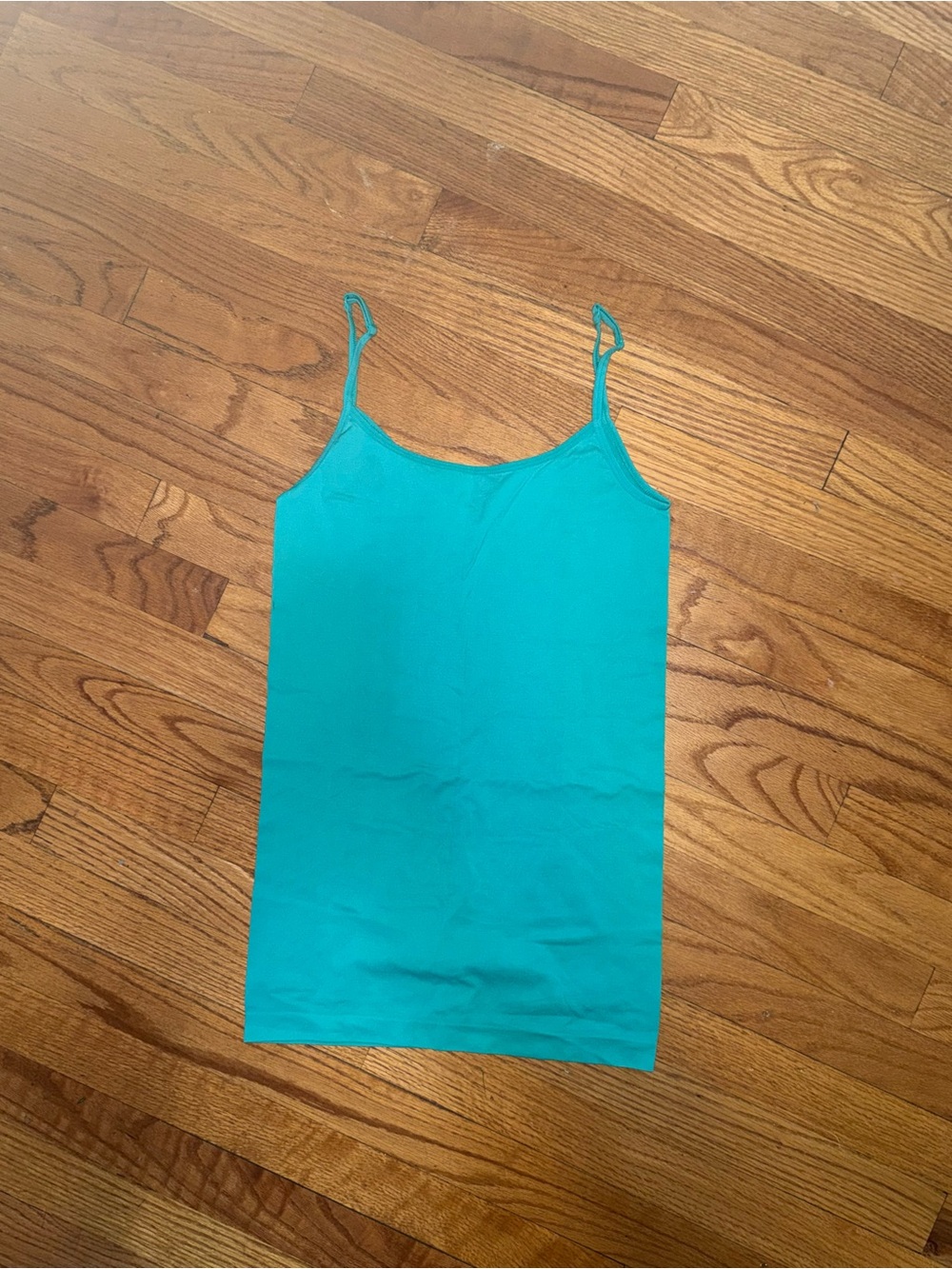 Apt. 9 Teal Spaghetti-Strap Camisole reversible front and back